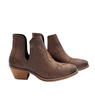 Kickin' Booties in Brown-[option4]-[option5]-[option6]-[option7]-[option8]-Womens-Clothing-Shop