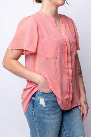 Let Me See You Do It Shawl Neckline Blouse- 6/25/2024-[option4]-[option5]-[option6]-[option7]-[option8]-Womens-Clothing-Shop