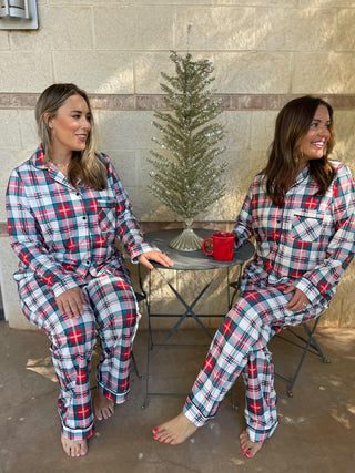 PREORDER: Holiday Plaid Pajama Set-[option4]-[option5]-[option6]-[option7]-[option8]-Womens-Clothing-Shop