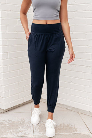 Always Accelerating Joggers in Nocturnal Navy-[option4]-[option5]-[option6]-[option7]-[option8]-Womens-Clothing-Shop