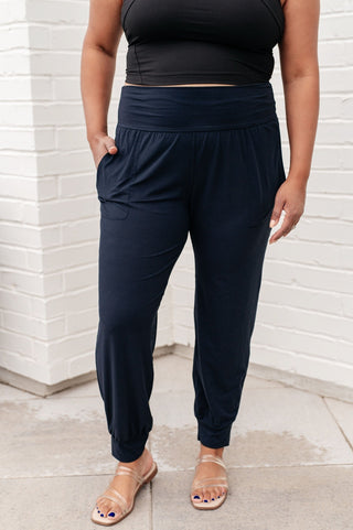 Always Accelerating Joggers in Nocturnal Navy-[option4]-[option5]-[option6]-[option7]-[option8]-Womens-Clothing-Shop