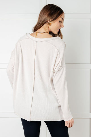 Basically Freezing Brushed Hacci Top in Sand Beige-[option4]-[option5]-[option6]-[option7]-[option8]-Womens-Clothing-Shop