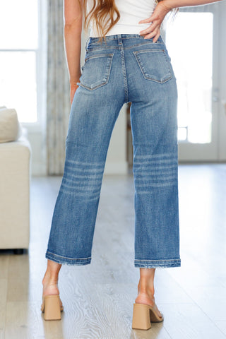 Betty High Rise Vintage Wash Wide Leg Crop Jeans-[option4]-[option5]-[option6]-[option7]-[option8]-Womens-Clothing-Shop