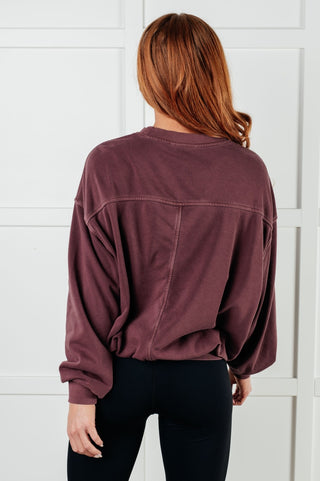 Beyond the Basics Pullover in Eggplant-[option4]-[option5]-[option6]-[option7]-[option8]-Womens-Clothing-Shop