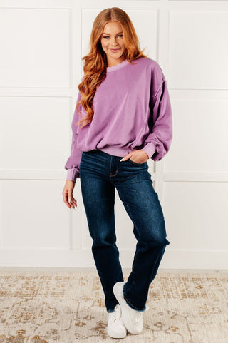 Beyond the Basics Pullover in Violet-[option4]-[option5]-[option6]-[option7]-[option8]-Womens-Clothing-Shop