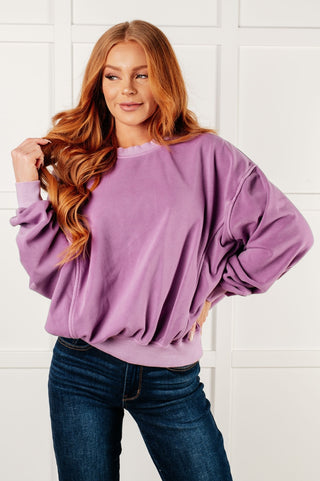 Beyond the Basics Pullover in Violet-[option4]-[option5]-[option6]-[option7]-[option8]-Womens-Clothing-Shop