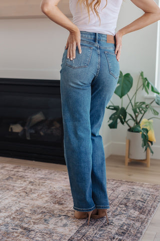 Carrie High Rise Control Top 90's Straight Jeans-[option4]-[option5]-[option6]-[option7]-[option8]-Womens-Clothing-Shop