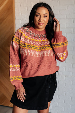 Cozy Chalet Fair Isle Sweater-[option4]-[option5]-[option6]-[option7]-[option8]-Womens-Clothing-Shop