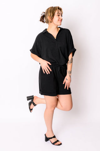 Because I Said So Dolman Sleeve Top in Black-[option4]-[option5]-[option6]-[option7]-[option8]-Womens-Clothing-Shop