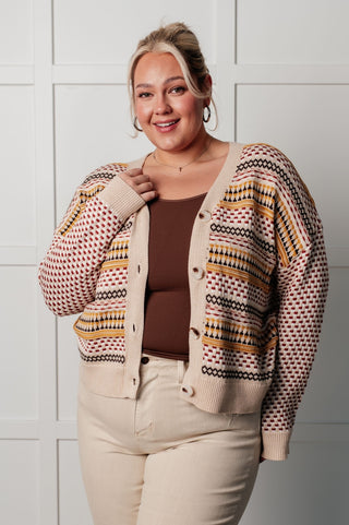 Effortless Elements Striped Cardigan-[option4]-[option5]-[option6]-[option7]-[option8]-Womens-Clothing-Shop