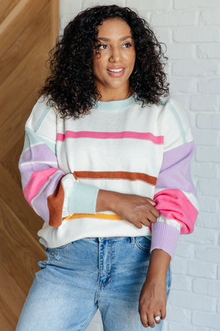 Flawless Features Striped Sweater-[option4]-[option5]-[option6]-[option7]-[option8]-Womens-Clothing-Shop