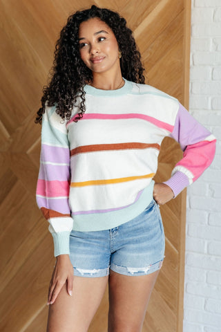 Flawless Features Striped Sweater-[option4]-[option5]-[option6]-[option7]-[option8]-Womens-Clothing-Shop