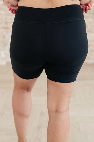 Getting Active Biker Shorts in Black-[option4]-[option5]-[option6]-[option7]-[option8]-Womens-Clothing-Shop