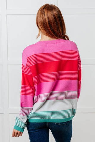 Gradual Feelings Striped Sweater-[option4]-[option5]-[option6]-[option7]-[option8]-Womens-Clothing-Shop