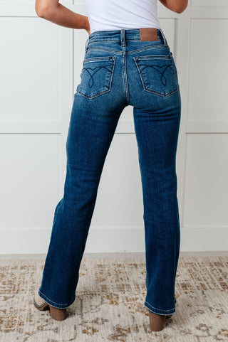 Hannah Mid Rise Thermal Bootcut Jeans-[option4]-[option5]-[option6]-[option7]-[option8]-Womens-Clothing-Shop