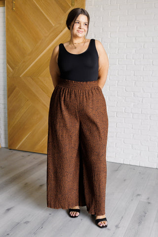 Harmony High Rise Wide Leg Pants in Brown-[option4]-[option5]-[option6]-[option7]-[option8]-Womens-Clothing-Shop