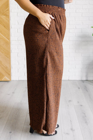 Harmony High Rise Wide Leg Pants in Brown-[option4]-[option5]-[option6]-[option7]-[option8]-Womens-Clothing-Shop