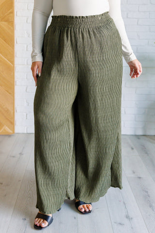 Harmony High Rise Wide Pants in Olive-[option4]-[option5]-[option6]-[option7]-[option8]-Womens-Clothing-Shop