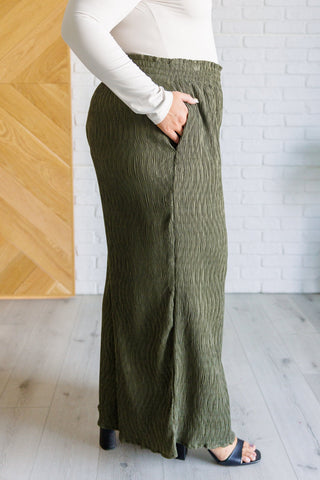 Harmony High Rise Wide Pants in Olive-[option4]-[option5]-[option6]-[option7]-[option8]-Womens-Clothing-Shop