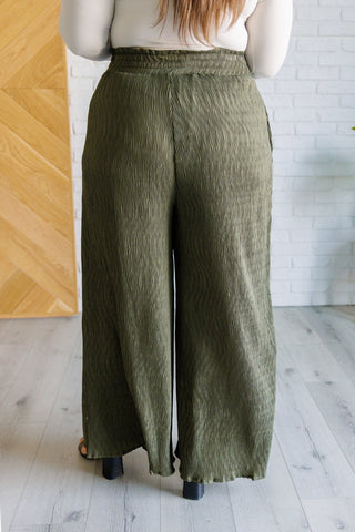 Harmony High Rise Wide Pants in Olive-[option4]-[option5]-[option6]-[option7]-[option8]-Womens-Clothing-Shop