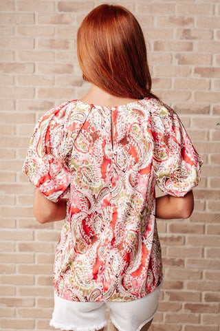 Hello, It's Me Paisley Blouse-[option4]-[option5]-[option6]-[option7]-[option8]-Womens-Clothing-Shop