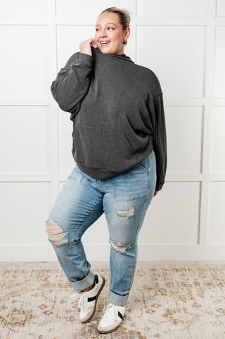 Hold That Thought Rib Knit Hoodie-[option4]-[option5]-[option6]-[option7]-[option8]-Womens-Clothing-Shop