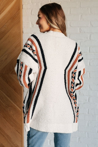 Holding On Aztec Print Cardigan-[option4]-[option5]-[option6]-[option7]-[option8]-Womens-Clothing-Shop