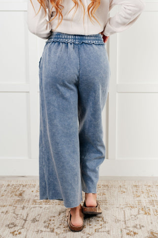 In or Out Wide Leg Cropped Pants in Dusty Blue-[option4]-[option5]-[option6]-[option7]-[option8]-Womens-Clothing-Shop