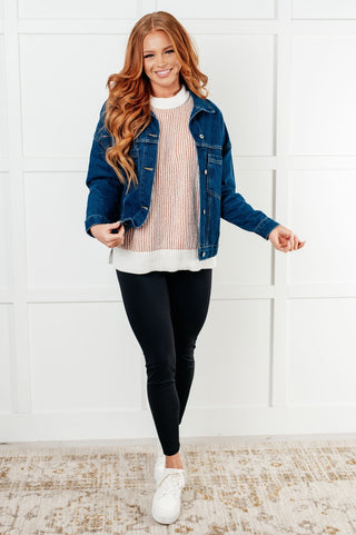 Have We Met Oversized Denim Jacket-[option4]-[option5]-[option6]-[option7]-[option8]-Womens-Clothing-Shop