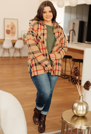 Is It Really Oversized Plaid Button Up-[option4]-[option5]-[option6]-[option7]-[option8]-Womens-Clothing-Shop