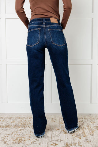 Jacqueline Mid Rise Frayed Hem Straight Leg Jean-[option4]-[option5]-[option6]-[option7]-[option8]-Womens-Clothing-Shop