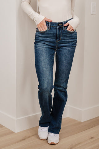 Josephine Mid Rise Raw Hem Bootcut Jeans-[option4]-[option5]-[option6]-[option7]-[option8]-Womens-Clothing-Shop