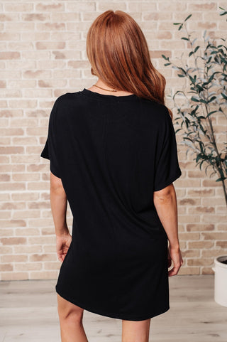 Kind Of Casual Pocket Tunic Dress-[option4]-[option5]-[option6]-[option7]-[option8]-Womens-Clothing-Shop