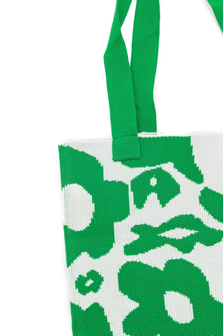 Lazy Daisy Knit Bag in Green-OS-[option4]-[option5]-[option6]-[option7]-[option8]-Womens-Clothing-Shop