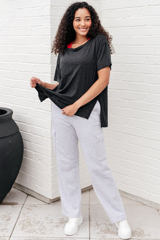 Let Me Live Relaxed Tee in Black-[option4]-[option5]-[option6]-[option7]-[option8]-Womens-Clothing-Shop