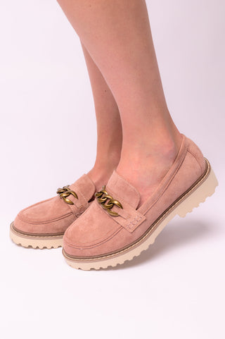 Literally Loafers in Blush Faux Suede-[option4]-[option5]-[option6]-[option7]-[option8]-Womens-Clothing-Shop