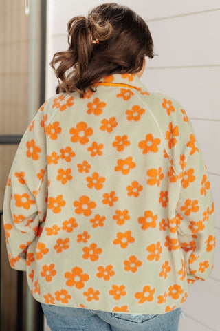 Love It Don't Leave It Floral Fleece Jacket-[option4]-[option5]-[option6]-[option7]-[option8]-Womens-Clothing-Shop