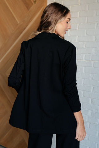 Magic 3/4 Blazer in Black-[option4]-[option5]-[option6]-[option7]-[option8]-Womens-Clothing-Shop