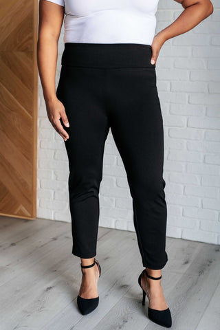 Magic Ankle Crop Skinny Pants in Black-[option4]-[option5]-[option6]-[option7]-[option8]-Womens-Clothing-Shop