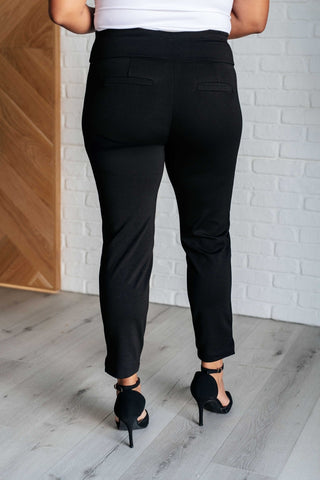 Magic Ankle Crop Skinny Pants in Black-[option4]-[option5]-[option6]-[option7]-[option8]-Womens-Clothing-Shop