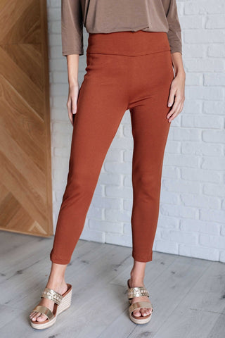 Magic Ankle Crop Skinny Pants in Rust-[option4]-[option5]-[option6]-[option7]-[option8]-Womens-Clothing-Shop