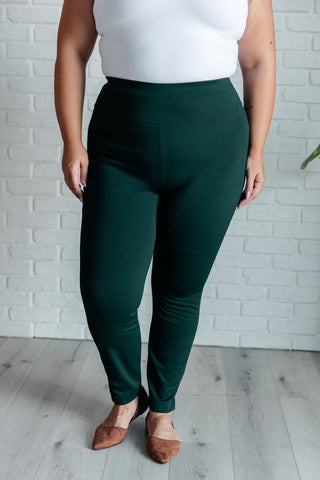 Magic Skinny 28" Pants in Hunter Green-[option4]-[option5]-[option6]-[option7]-[option8]-Womens-Clothing-Shop