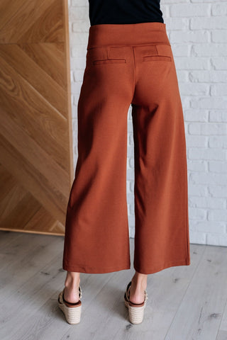 Magic Wide Leg Crop Pants in Rust-[option4]-[option5]-[option6]-[option7]-[option8]-Womens-Clothing-Shop