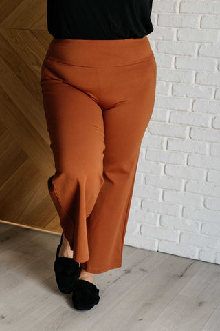 Magic Wide Leg Crop Pants in Rust-[option4]-[option5]-[option6]-[option7]-[option8]-Womens-Clothing-Shop