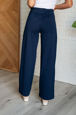 Magic Wide Leg Pants in Navy-[option4]-[option5]-[option6]-[option7]-[option8]-Womens-Clothing-Shop