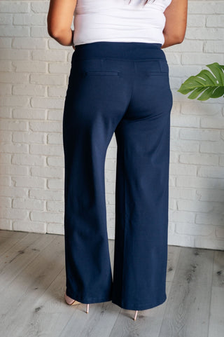 Magic Wide Leg Pants in Navy-[option4]-[option5]-[option6]-[option7]-[option8]-Womens-Clothing-Shop