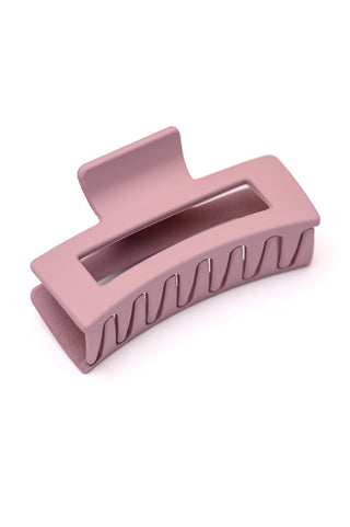 Matte Rectangle Claw Clip Set of 3-OS-[option4]-[option5]-[option6]-[option7]-[option8]-Womens-Clothing-Shop