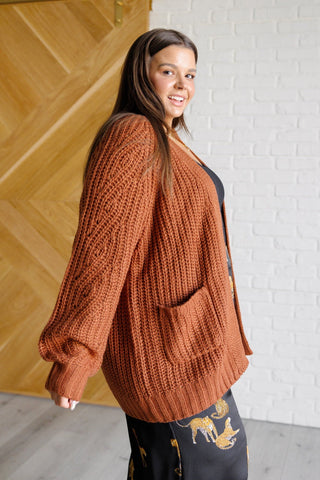 Maybe Monday Cardigan in Chestnut-[option4]-[option5]-[option6]-[option7]-[option8]-Womens-Clothing-Shop