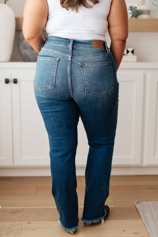 Morgan High Rise Distressed Straight Jeans-[option4]-[option5]-[option6]-[option7]-[option8]-Womens-Clothing-Shop