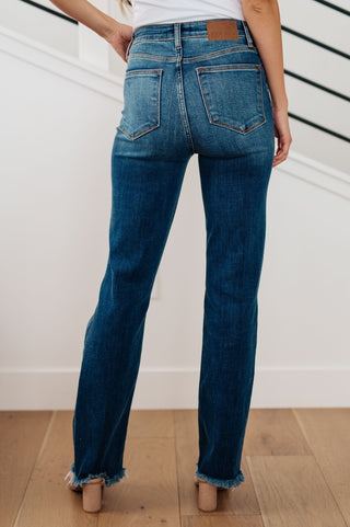 Morgan High Rise Distressed Straight Jeans-[option4]-[option5]-[option6]-[option7]-[option8]-Womens-Clothing-Shop